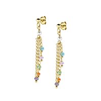 Earrings Amen Woman Rainbow in Silver Perla ORGRGM2 - ORGRGM2